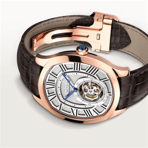 montre cartier tourbillon